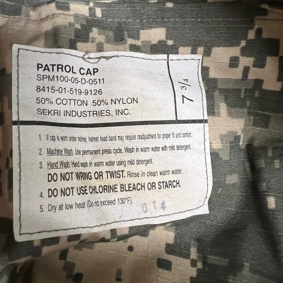 Army accessory: Digital hat - Picture 2 of 2